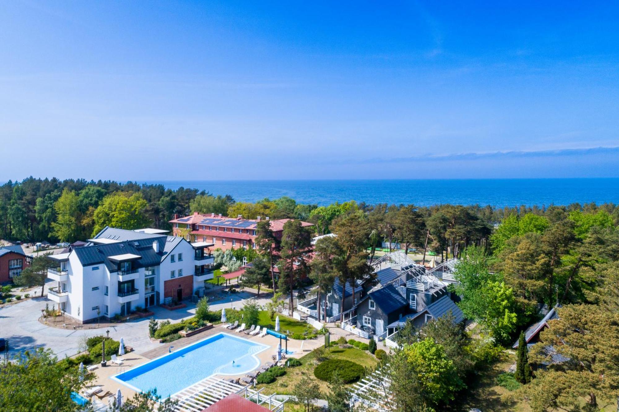 Apartamenty Przy Plazy Z Basenem Z Podgrzewana Woda I Mini Spa - Osrodek Kolonijno-Wczasowy Mewa Niechorze Ngoại thất bức ảnh