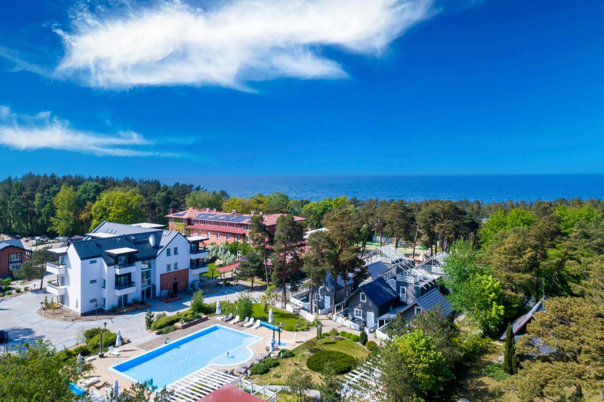 Apartamenty Przy Plazy Z Basenem Z Podgrzewana Woda I Mini Spa - Osrodek Kolonijno-Wczasowy Mewa Niechorze Ngoại thất bức ảnh