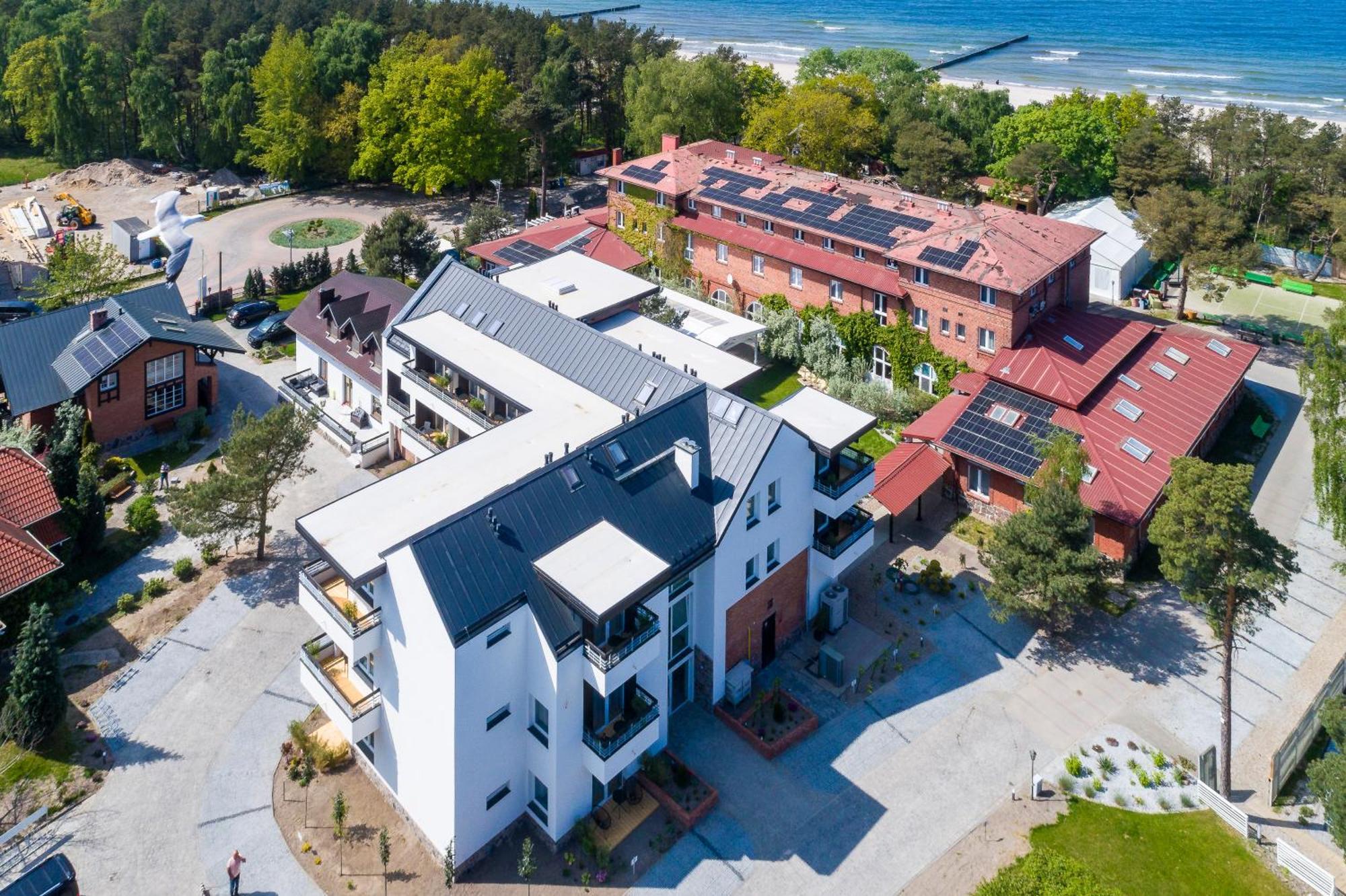 Apartamenty Przy Plazy Z Basenem Z Podgrzewana Woda I Mini Spa - Osrodek Kolonijno-Wczasowy Mewa Niechorze Ngoại thất bức ảnh